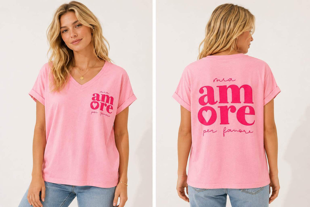 T-shirt Amore Oversize