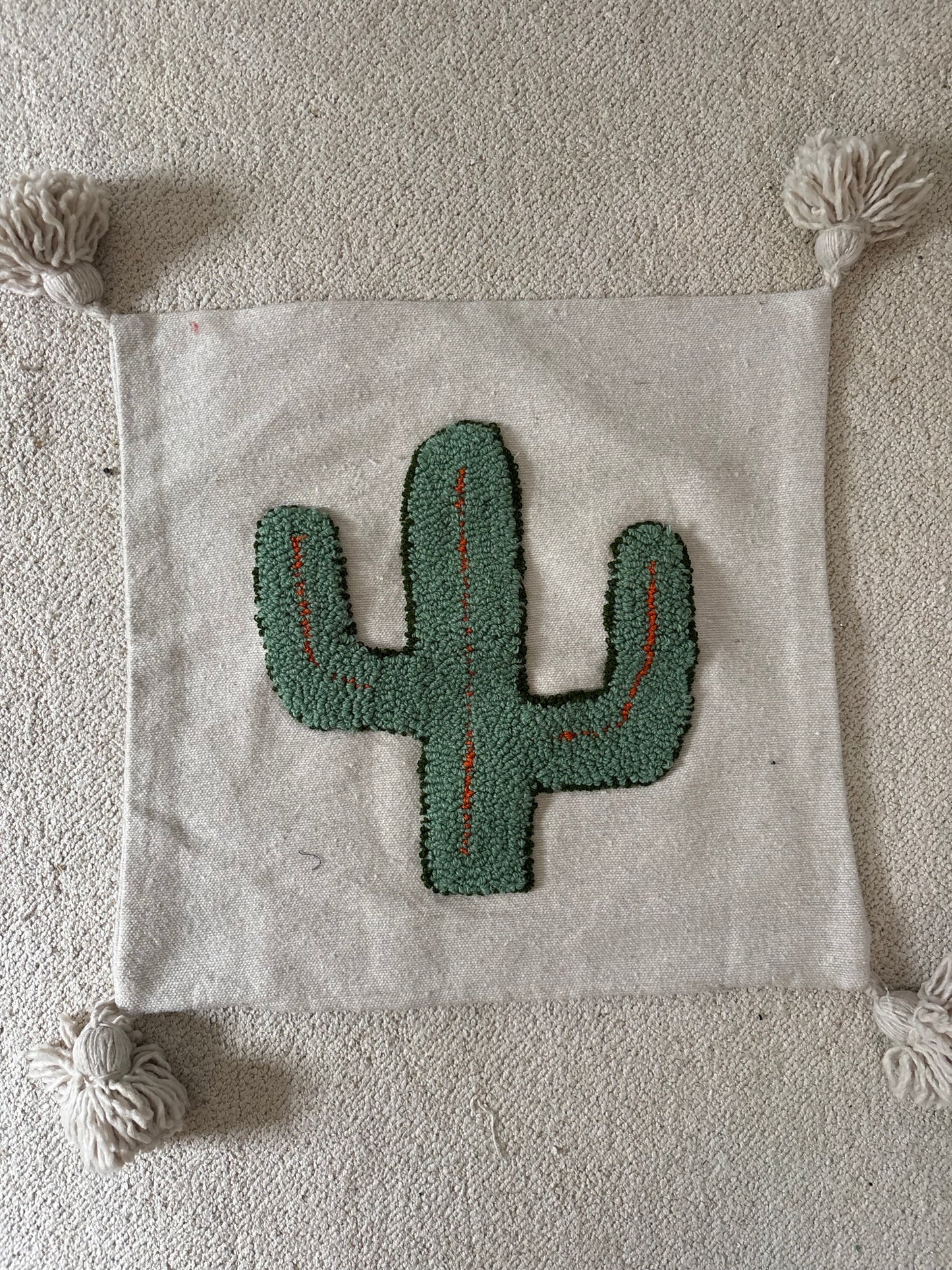 Coussins décoratifs bohème chic cactus 🌵