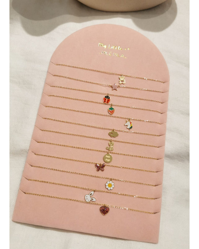 Collier acier 316 L petite fille