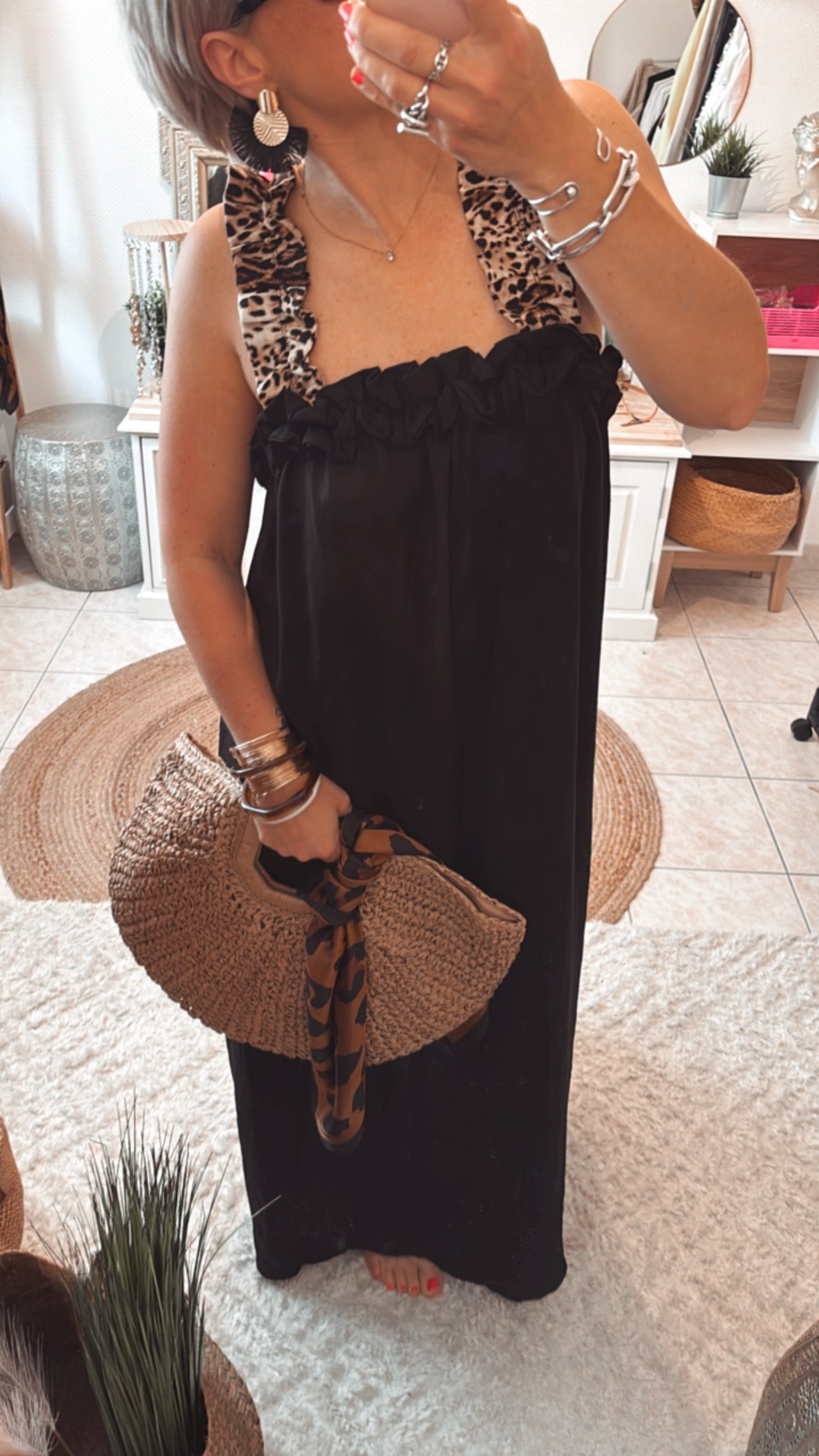 Robe MARIA - NOIR