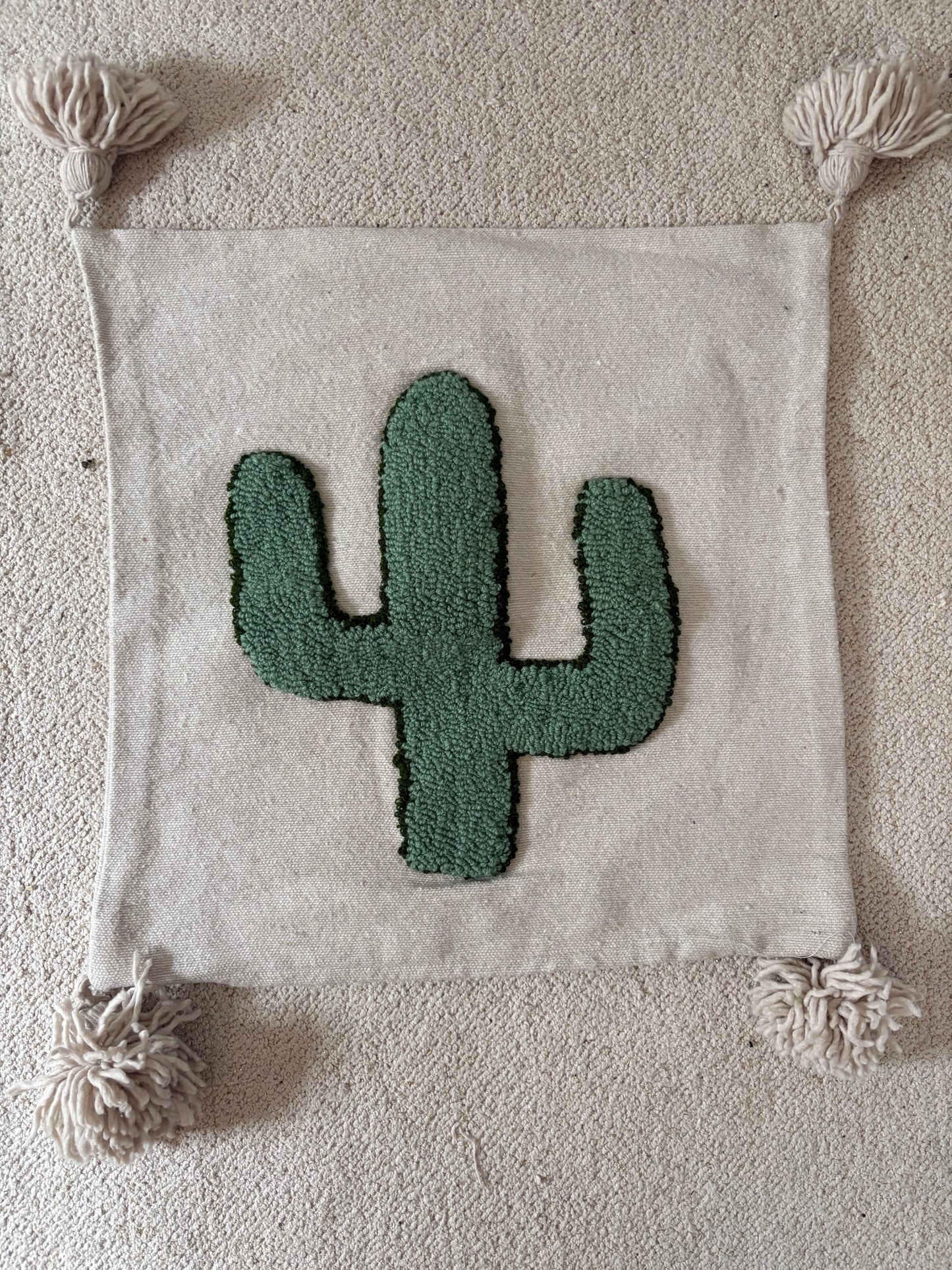 Coussins décoratifs bohème chic cactus 🌵