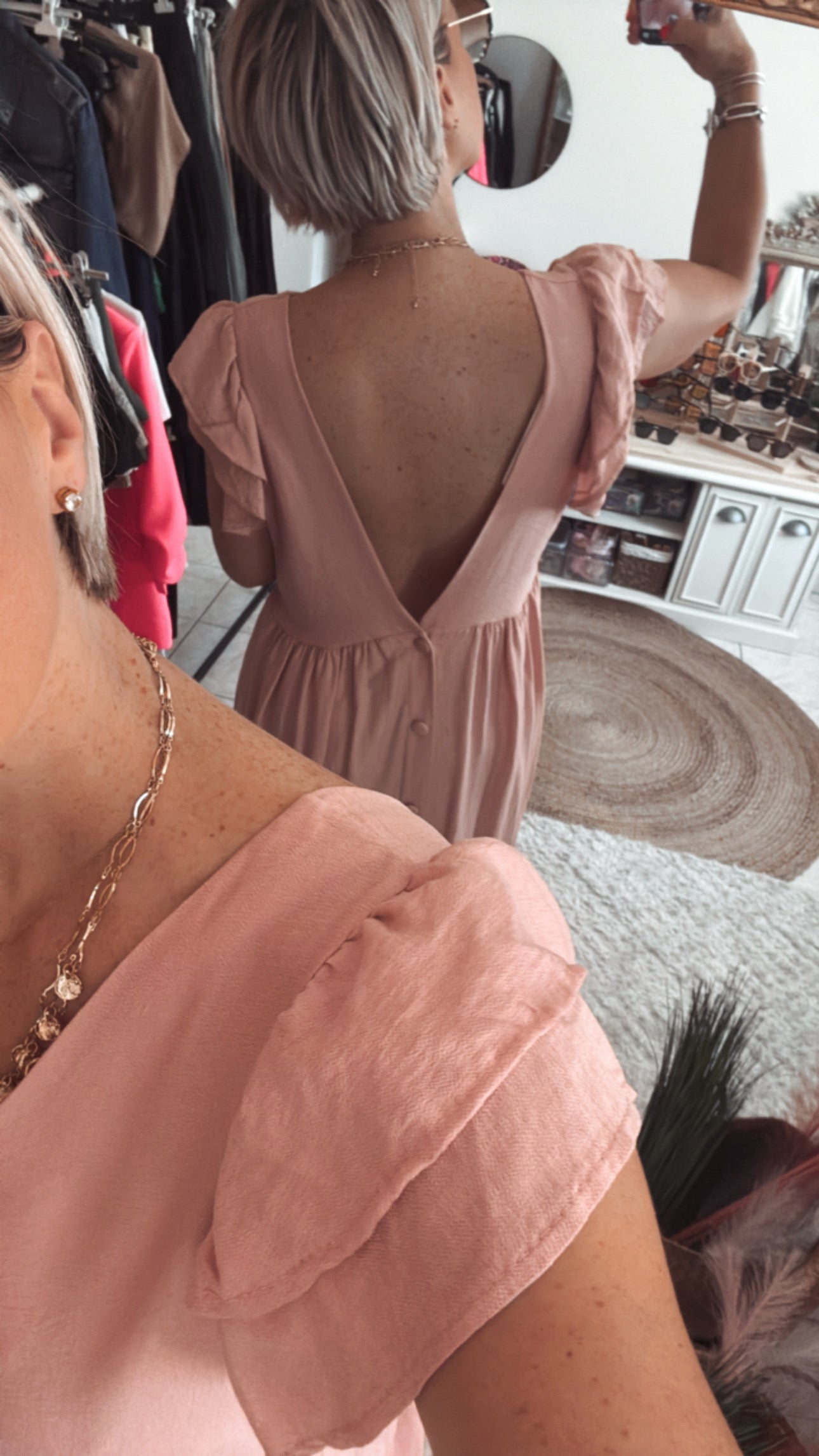 Robe AMBRE Dos Nu - DISPO en PLUSIEURS COULEURS 👇🏼
