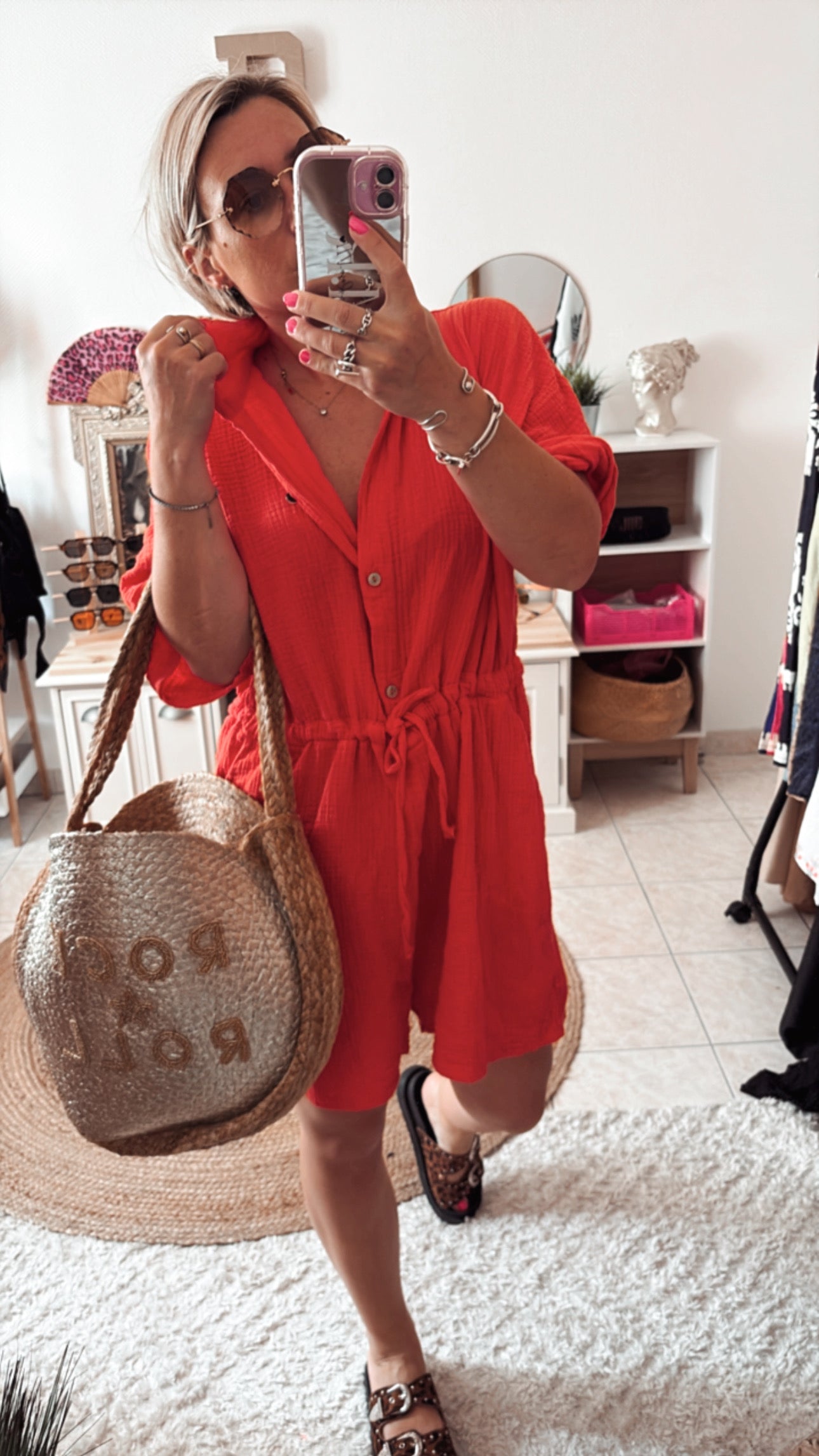 Sac jute ROCK & ROLL