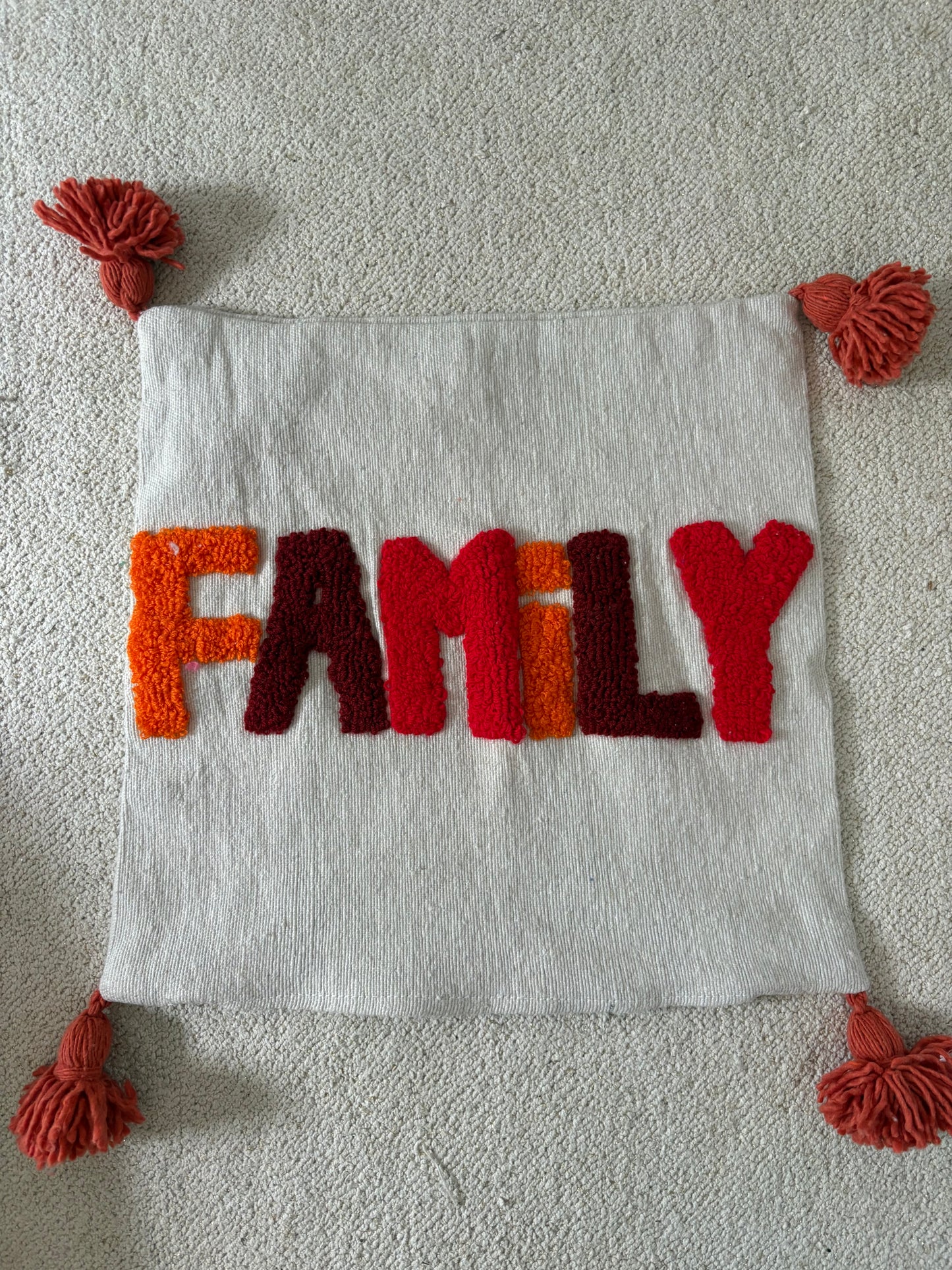 Coussins décoratifs bohème chic Family 🤍