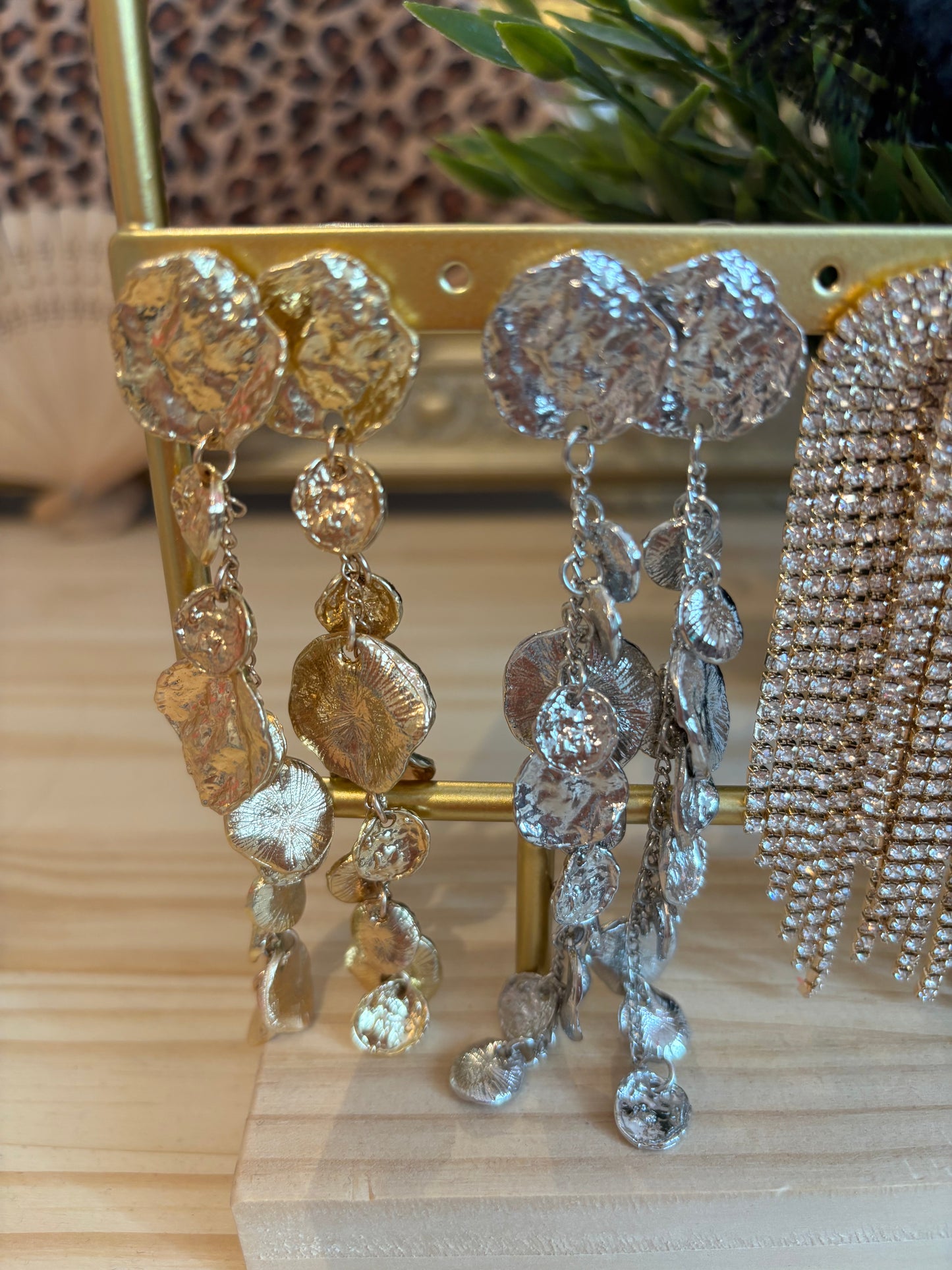 Boucles d’oreilles CLEOPATRE OR & ARGENT 👇🏼
