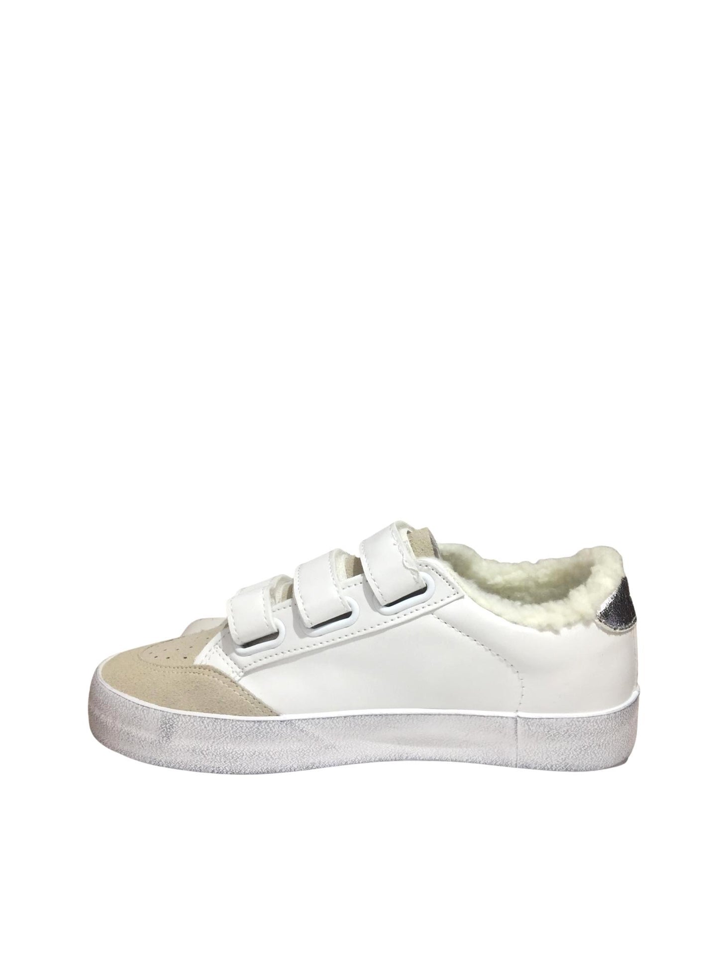 Basket étoile argenté fourre