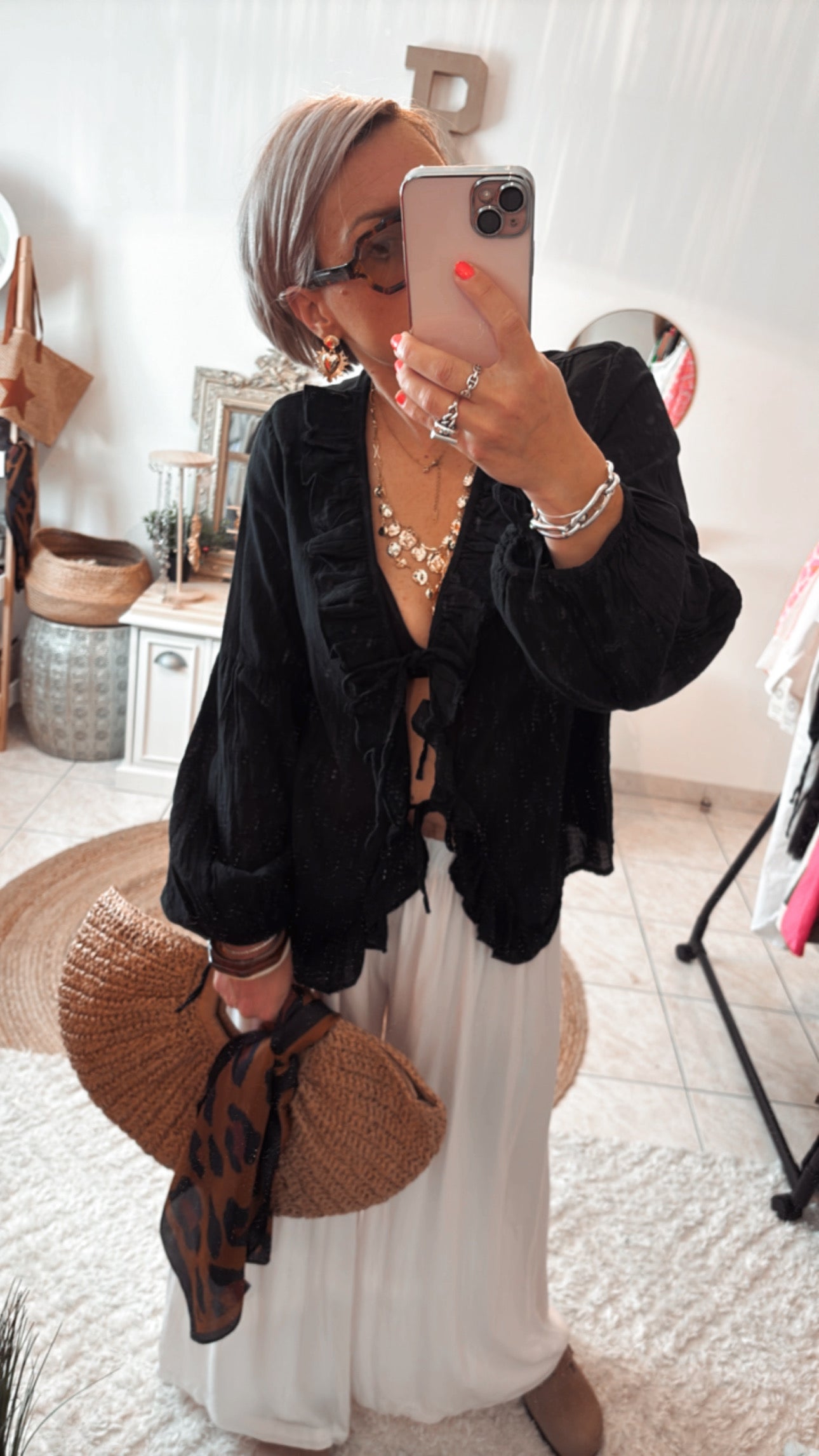 Blouse AURELIE - DISPO en PLUSIEURS COULEURS👇🏼
