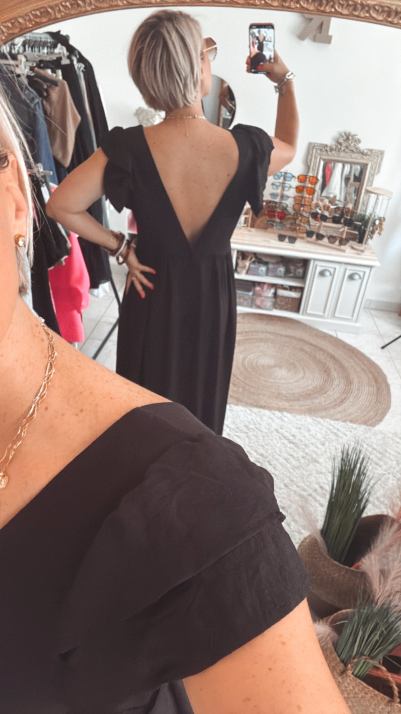 Robe AMBRE Dos Nu - DISPO en PLUSIEURS COULEURS 👇🏼