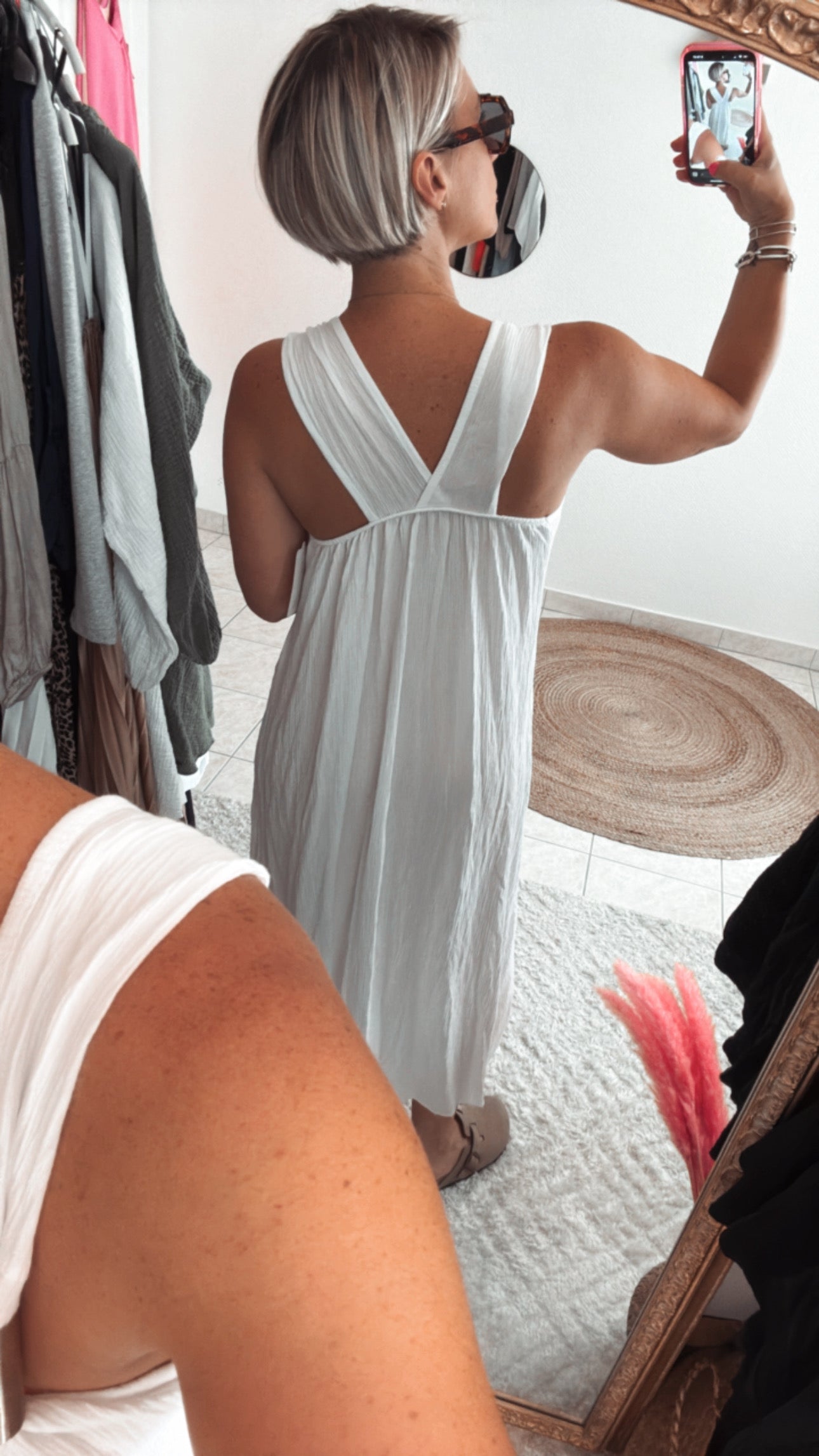 Robe dos croisé