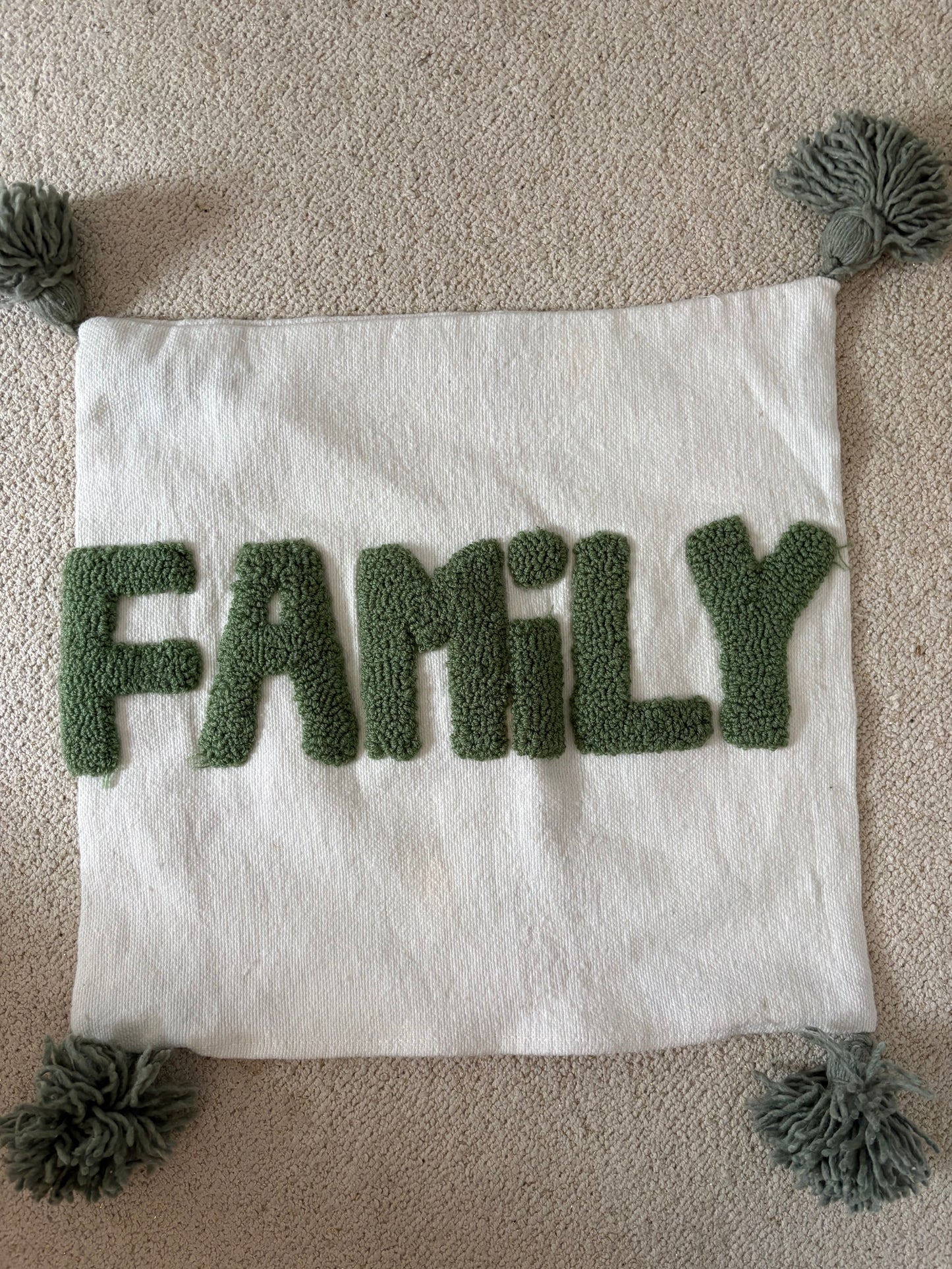 Coussins décoratifs bohème chic Family 🤍