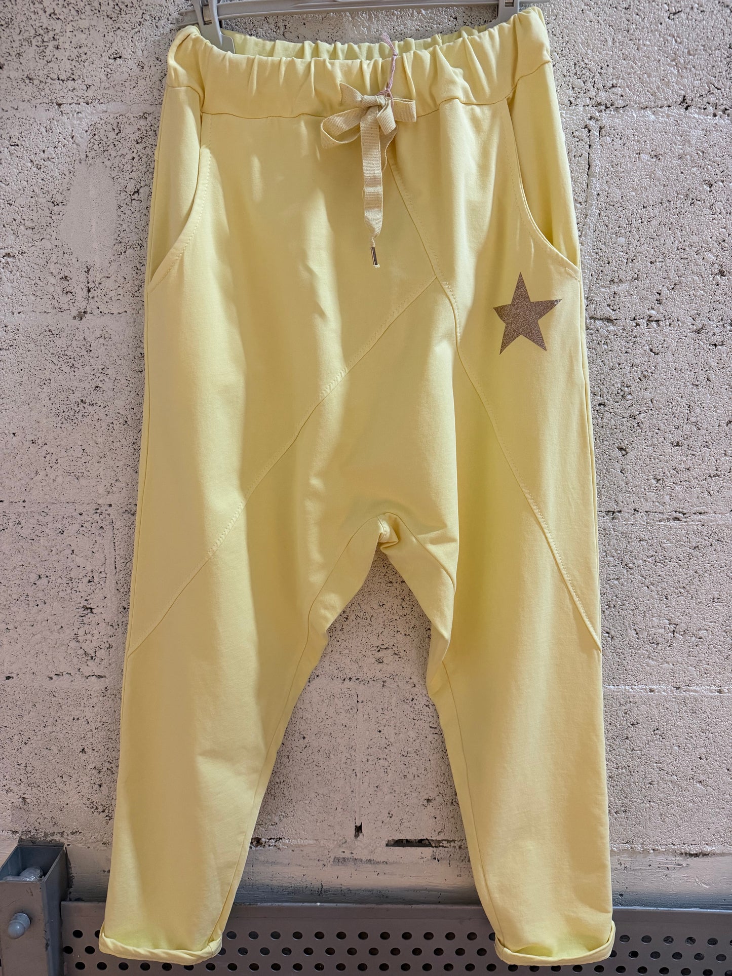 Pantalon femme étoile saroual TU