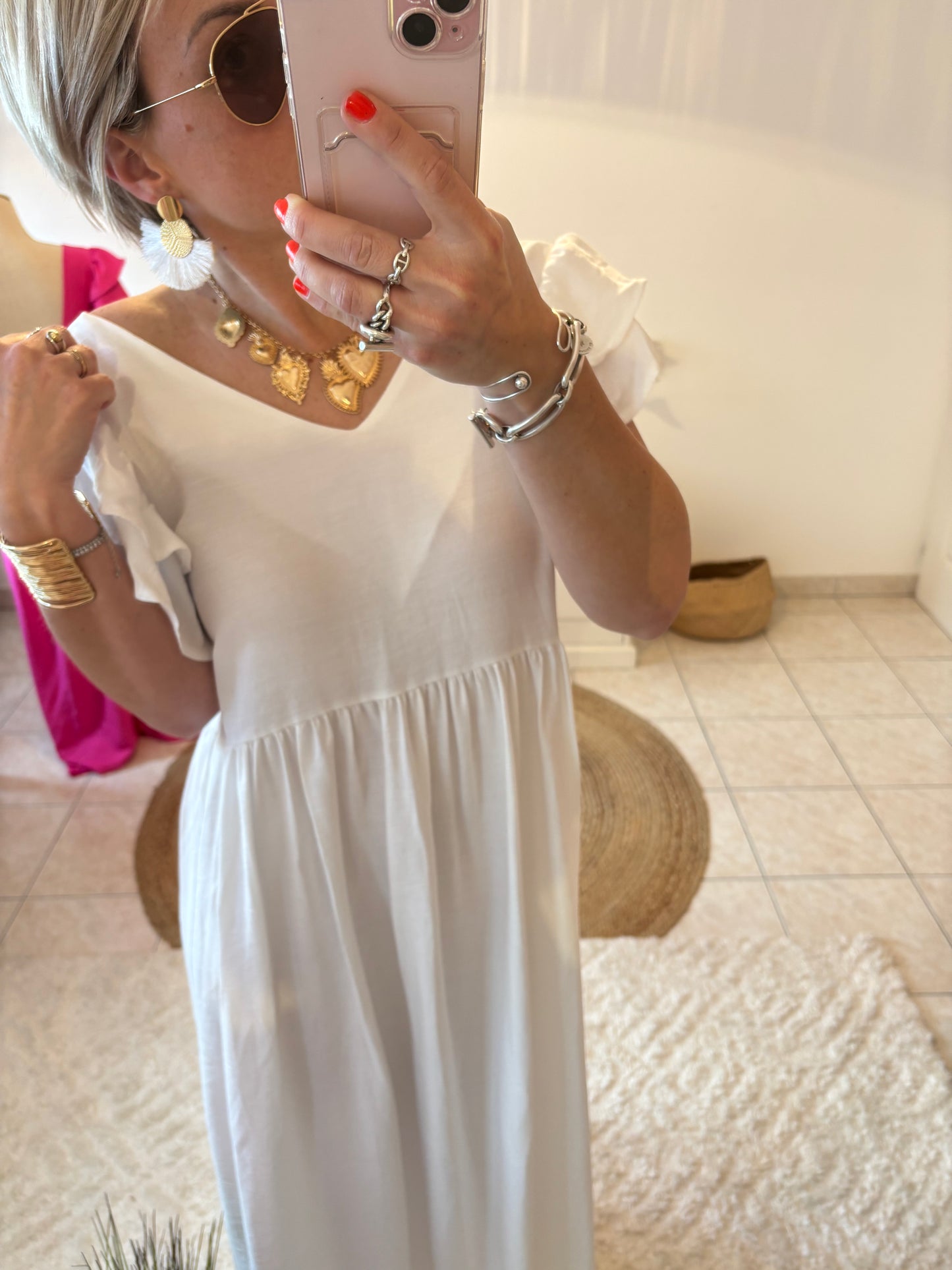 Collier pendentif Cœur LOVE - OR