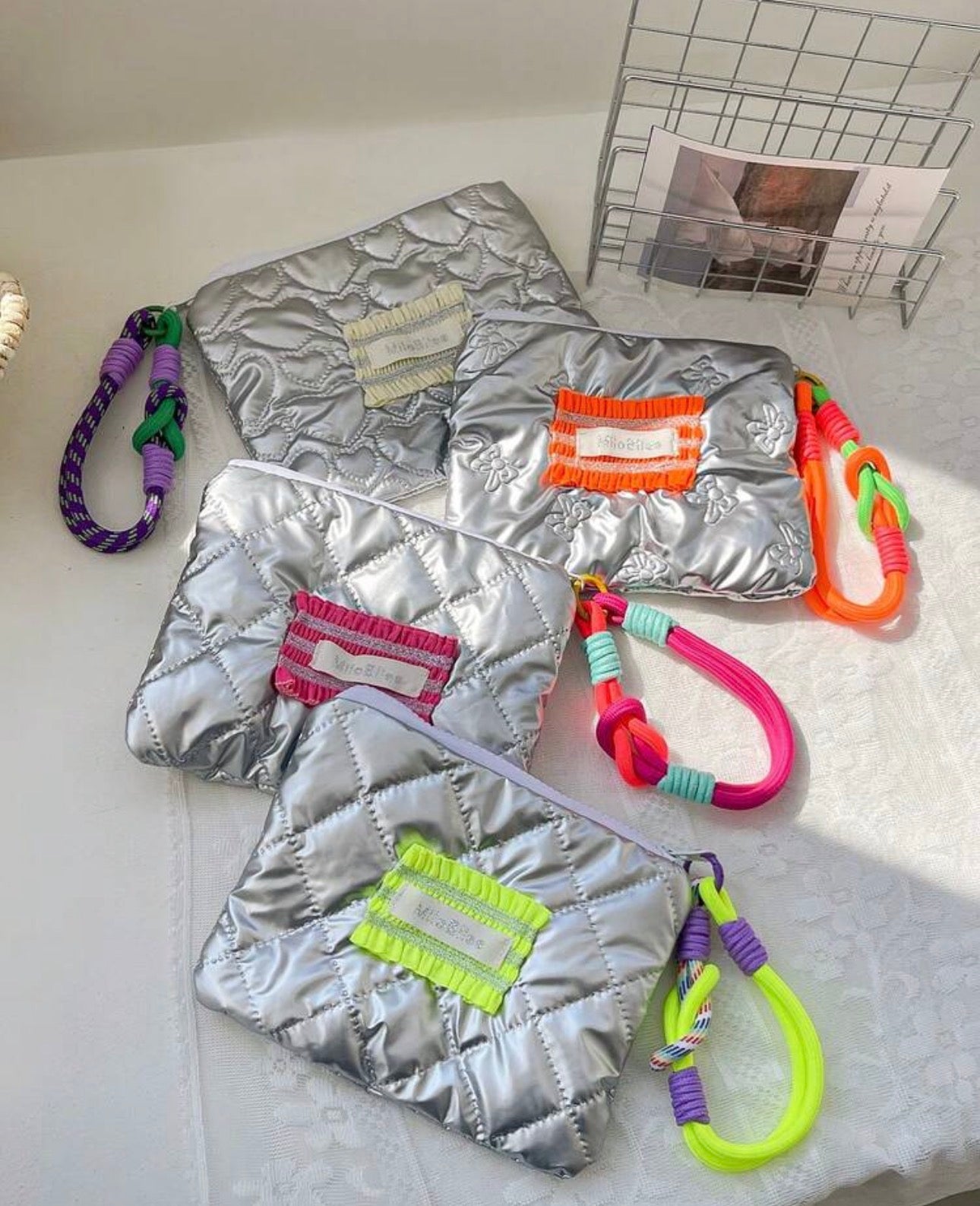 Pochette matelassée ultra tendance