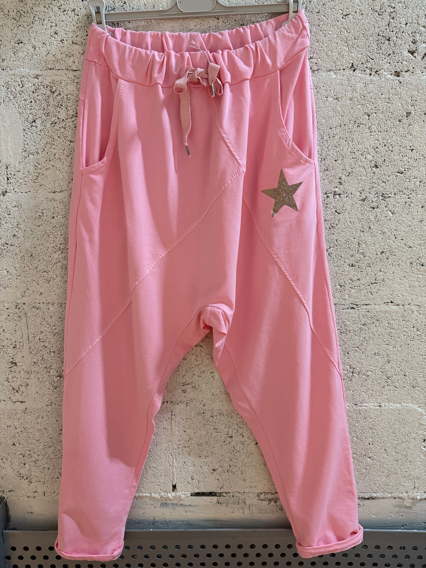 Pantalon femme étoile saroual TU