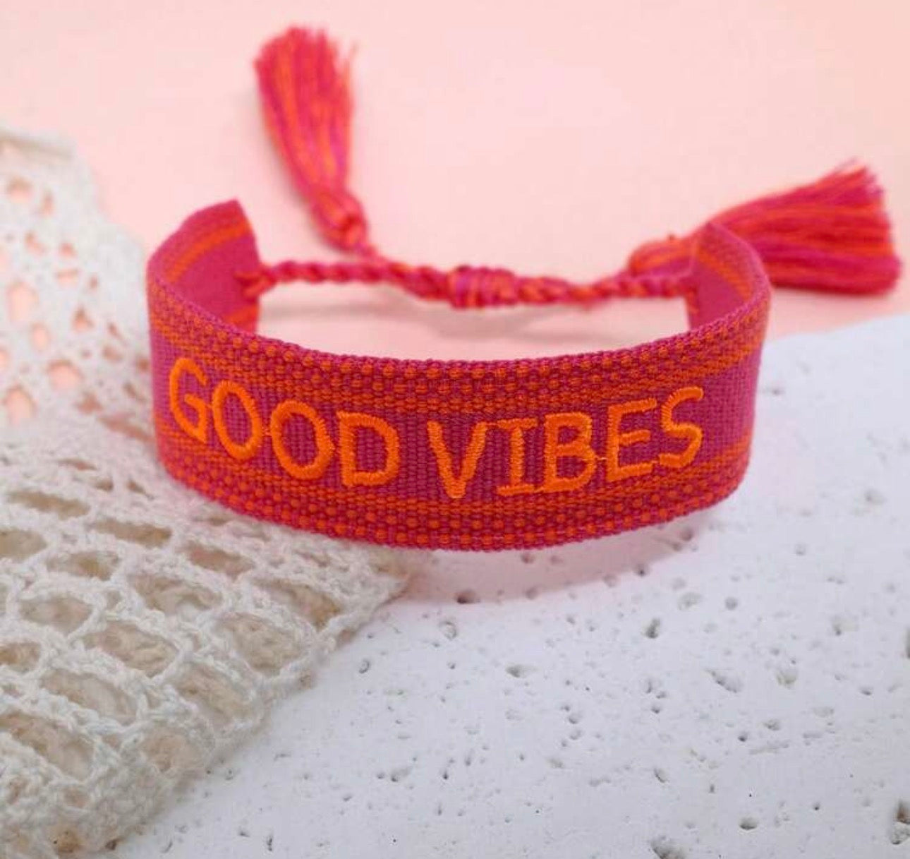 Bracelet Tissé Good Vibes