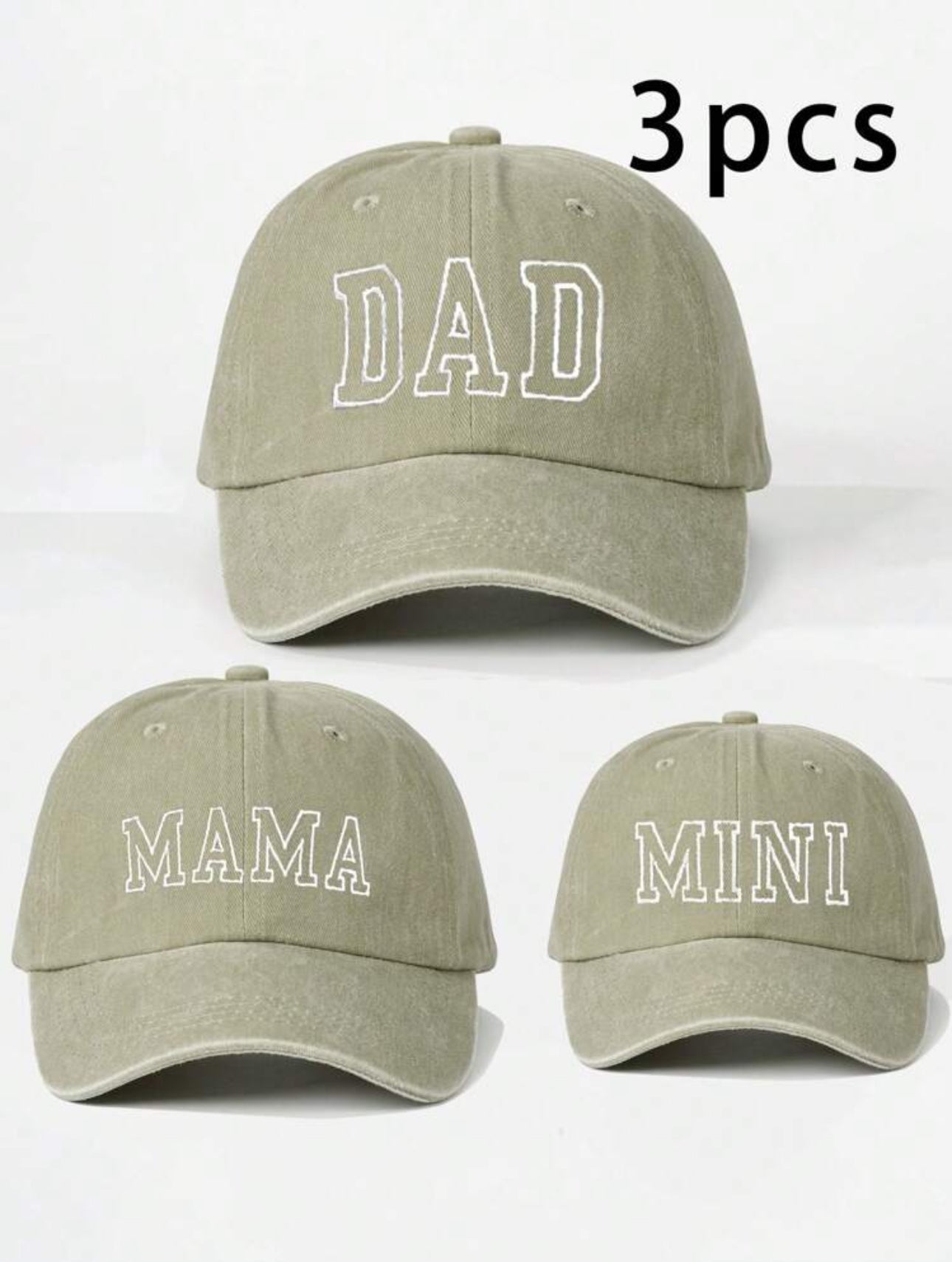 Casquette Trio DAD/MAMA & MINI