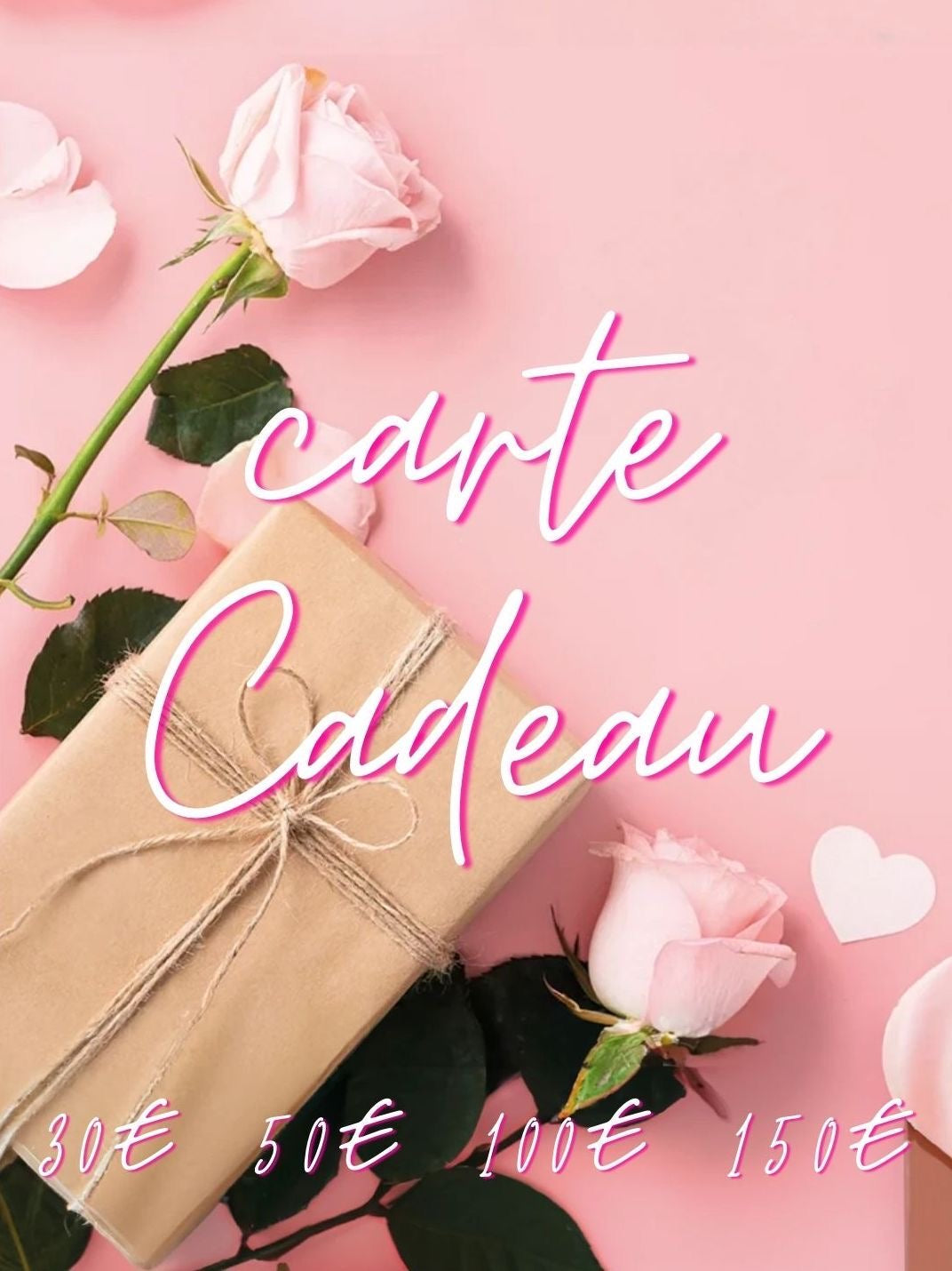 Cartes Cadeaux Maison Rose VII