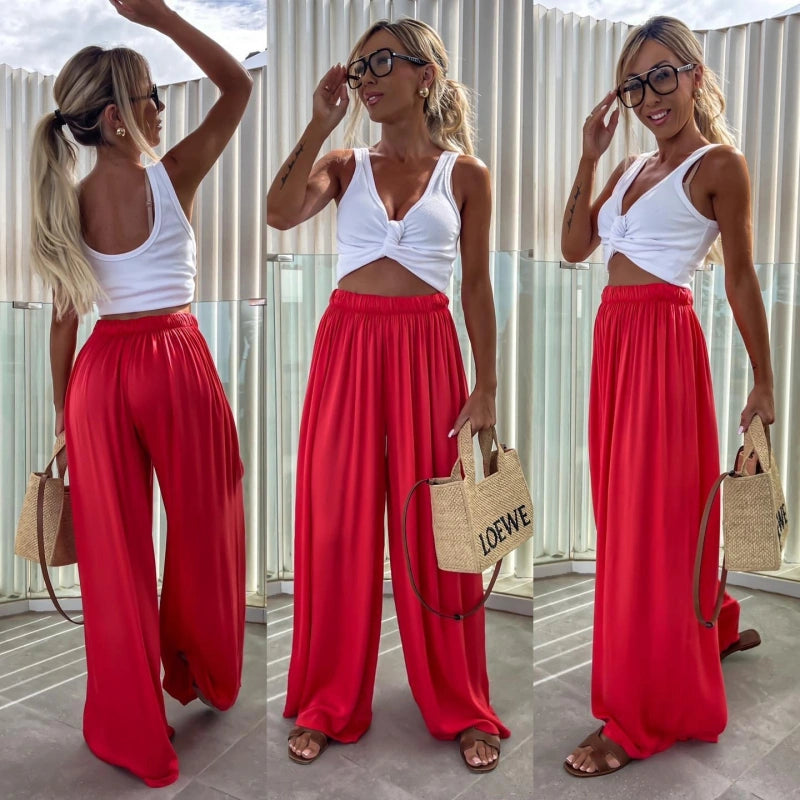 Pantalon Ample AMELIE - DISPO en PLUSIEURS COULEURS 👇🏼