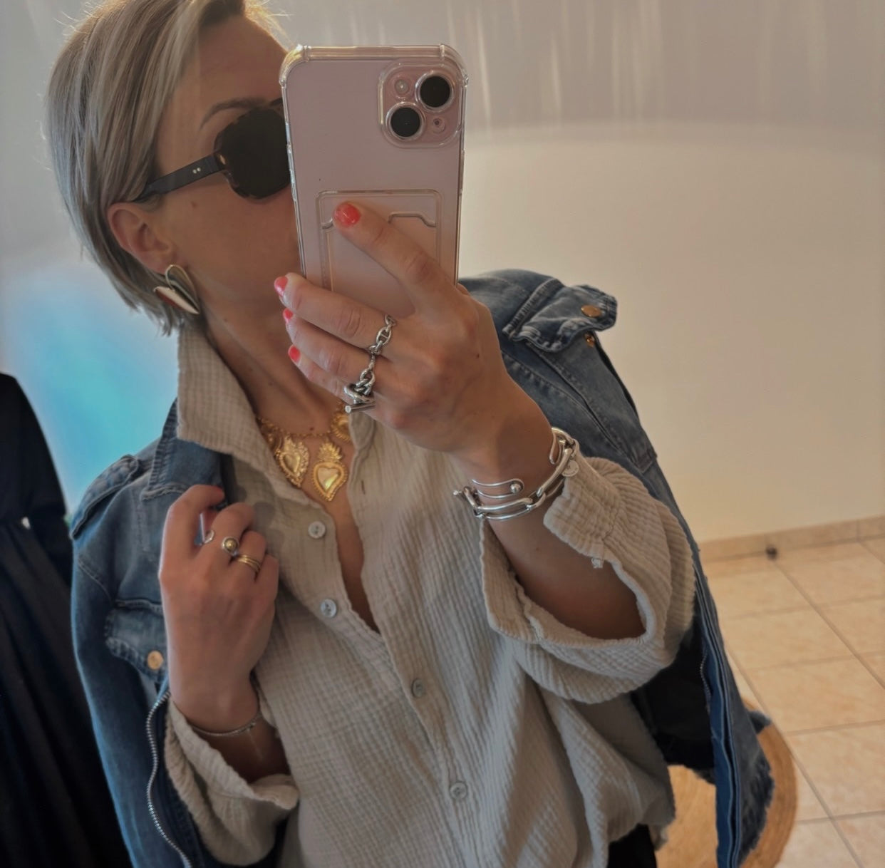 Boucles d’oreilles LOVE - OR