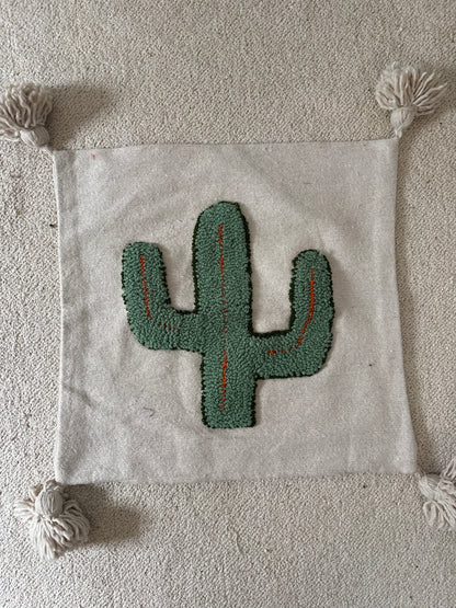 Coussins décoratifs bohème chic cactus 🌵