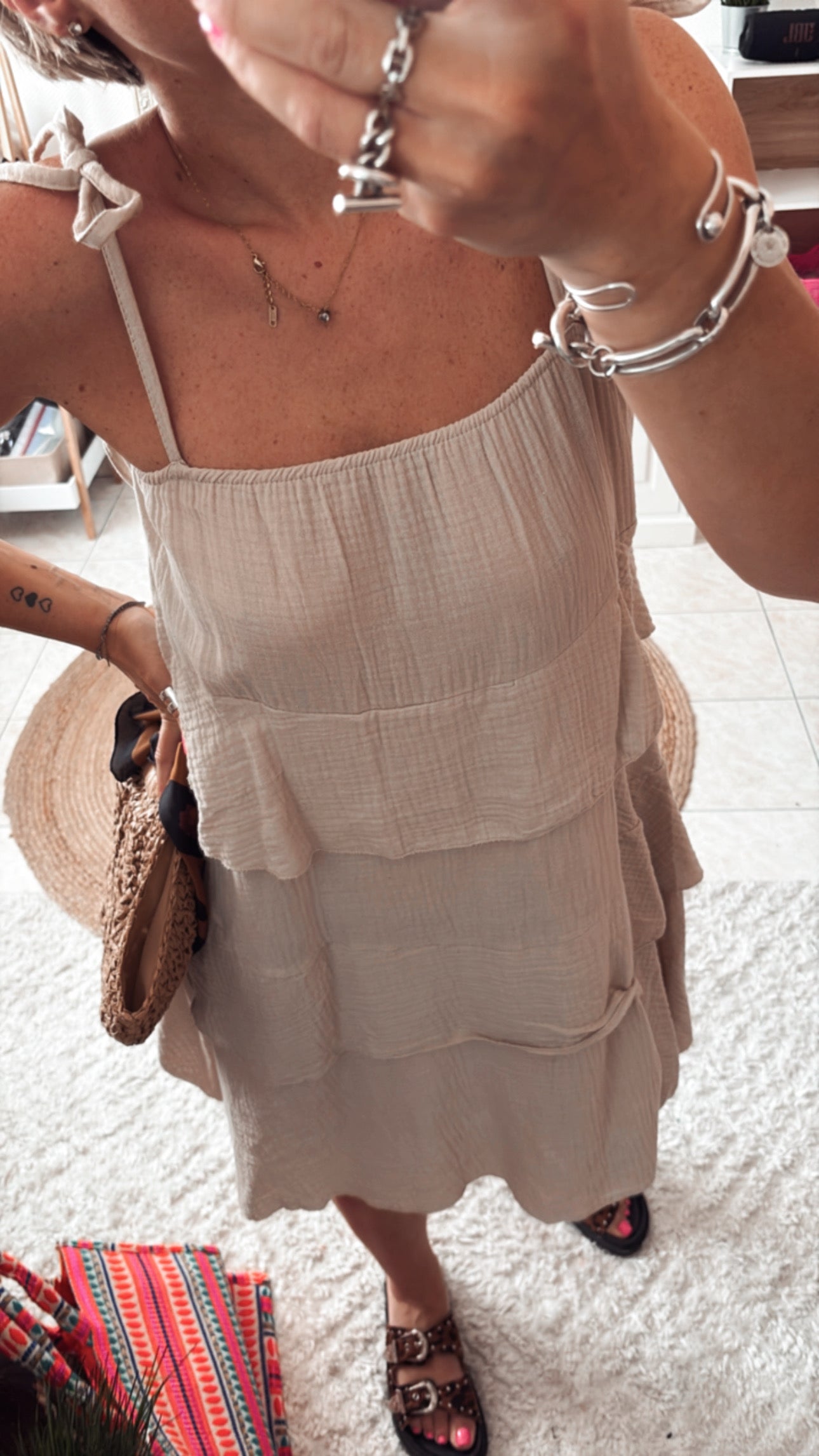 Robe gaze de coton DISPO en PLUSIEURS COULEURS 👇🏼