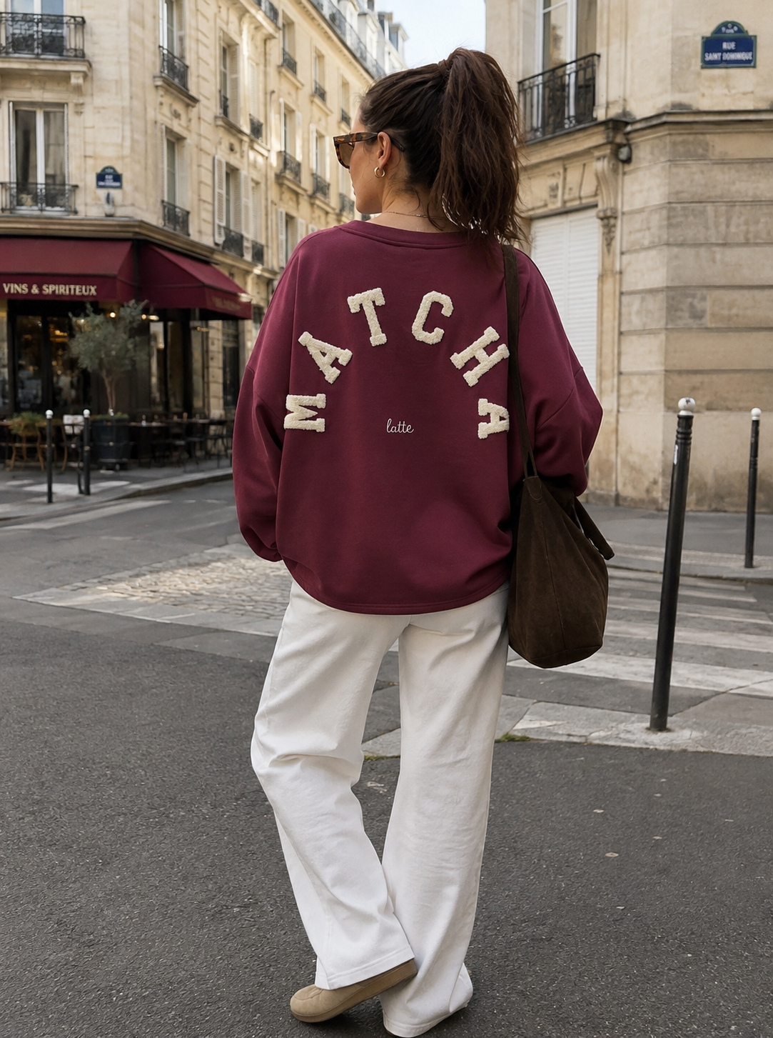 Sweat Matcha Oversize ☕️