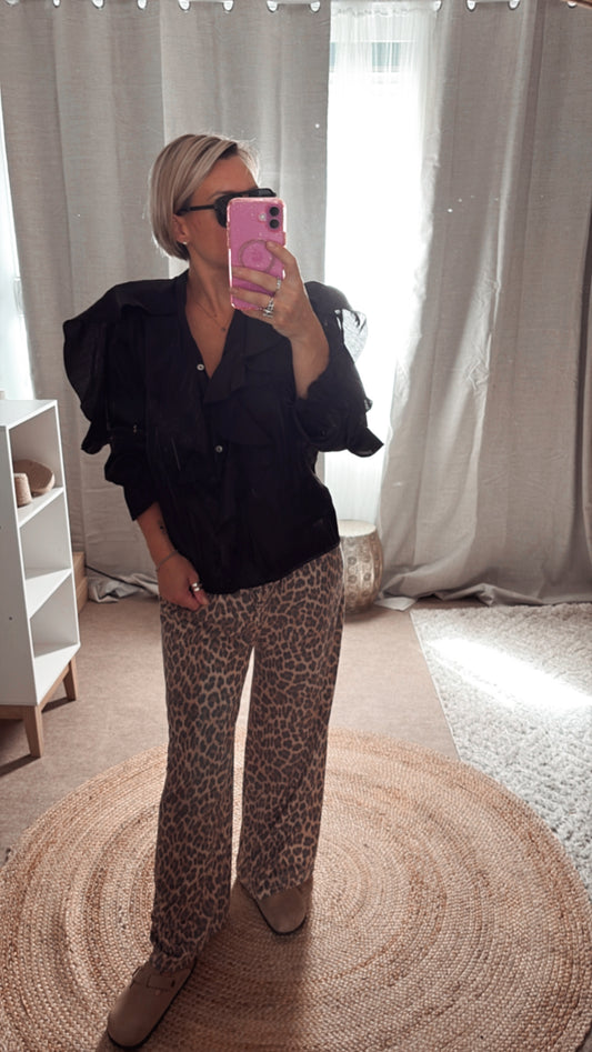 Pantalon léopard