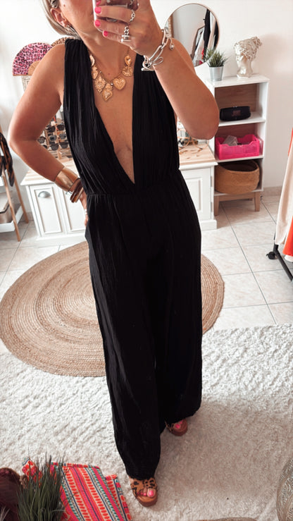 Combinaison gaze de coton multiple position DISPO en PLUSIEURS COULEURS 👇🏼