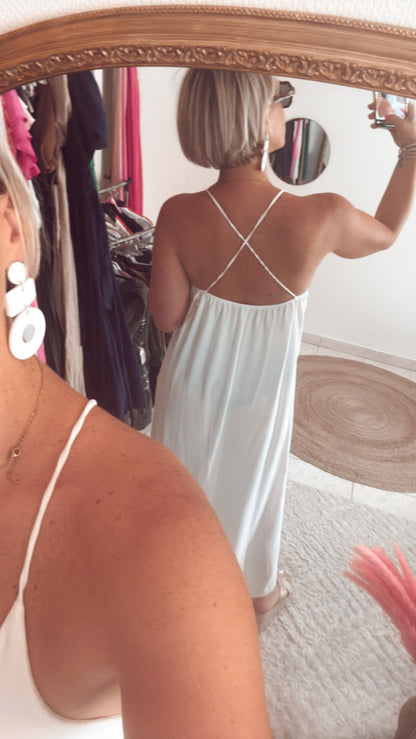 Robe croisé dos DISPO en PLUSIEURS COULEURS 👇🏼