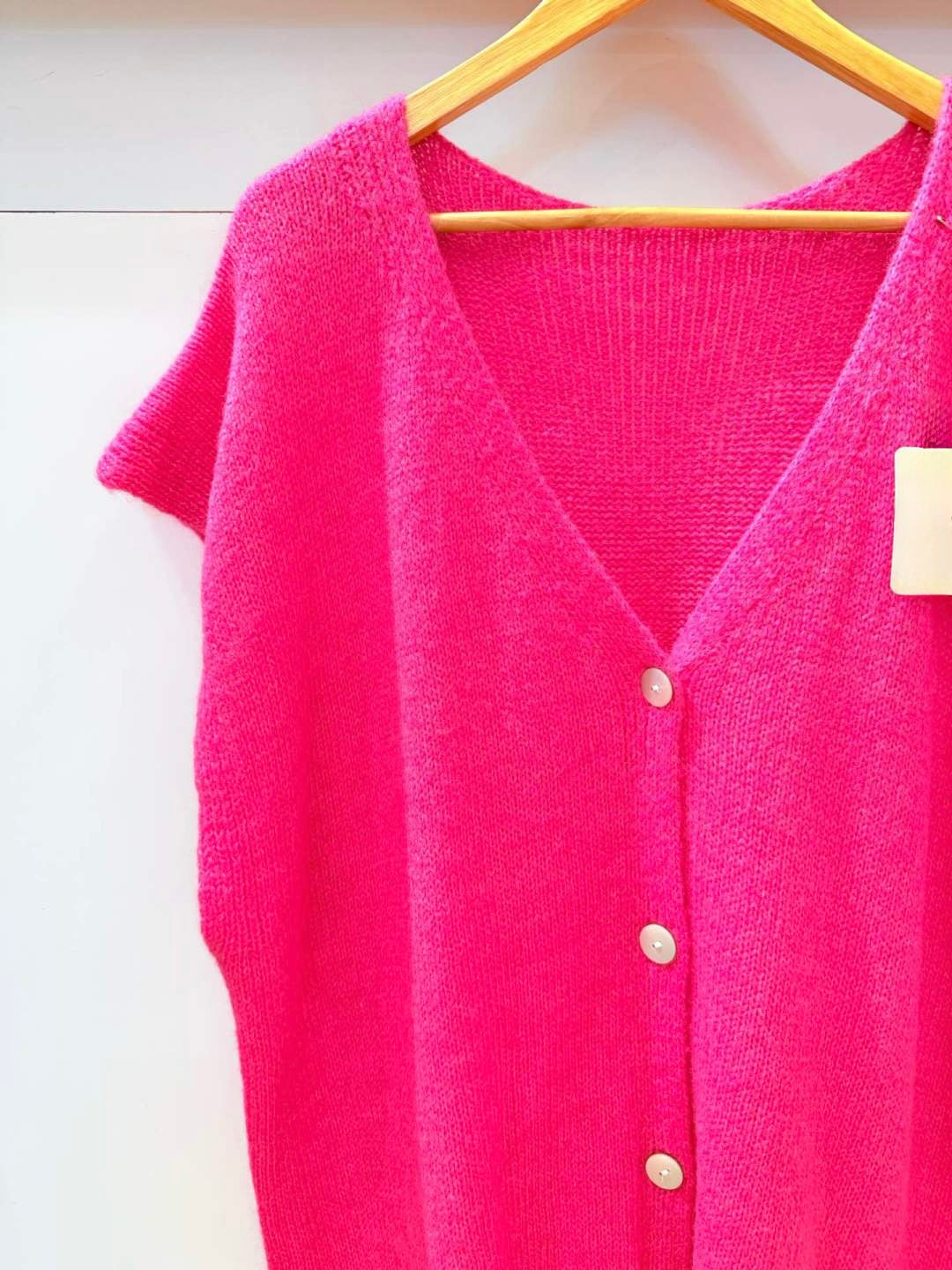 Gilet sans manches en maille – Doux & Oversize