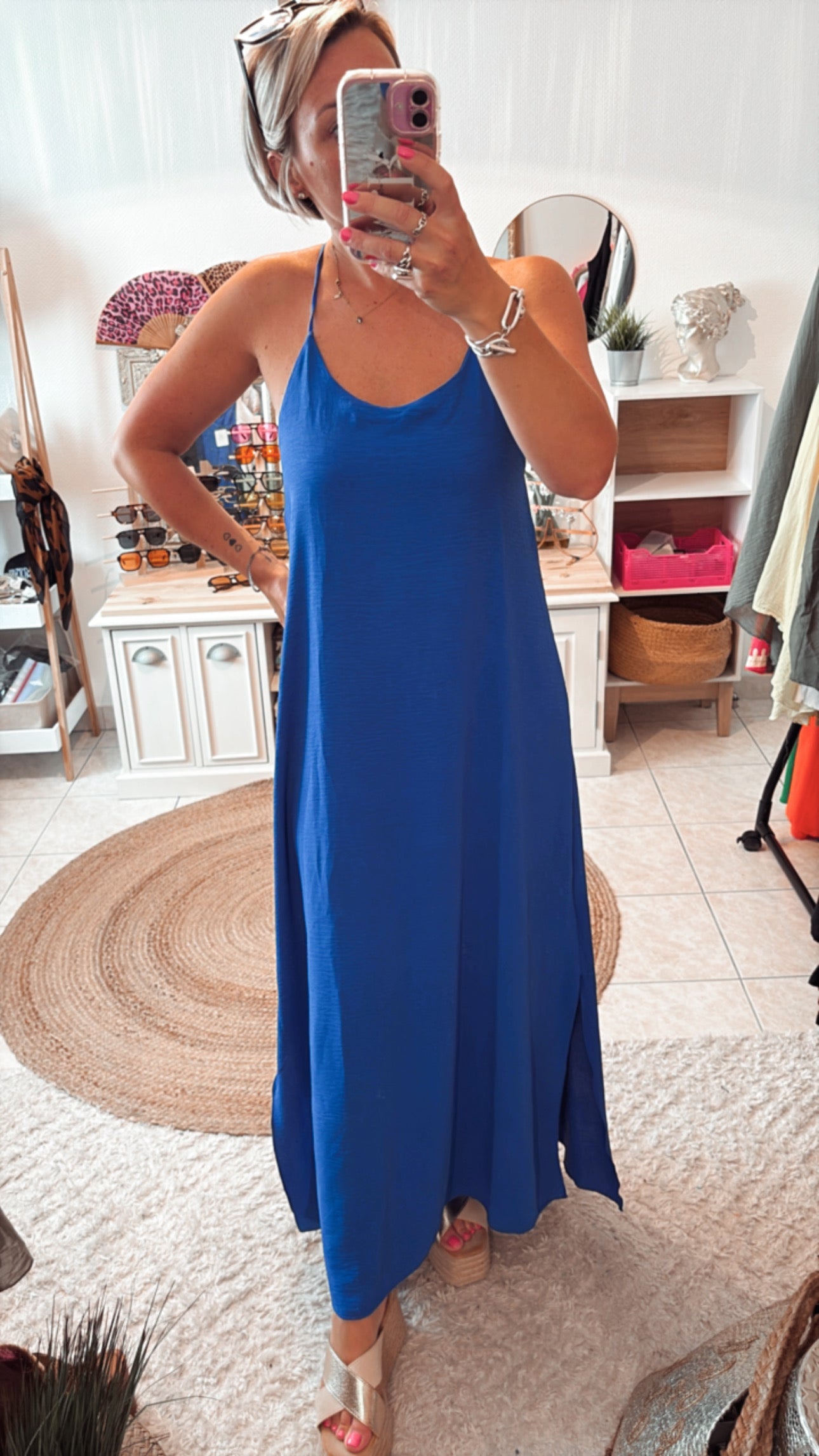 Robe croisé dos DISPO en PLUSIEURS COULEURS 👇🏼