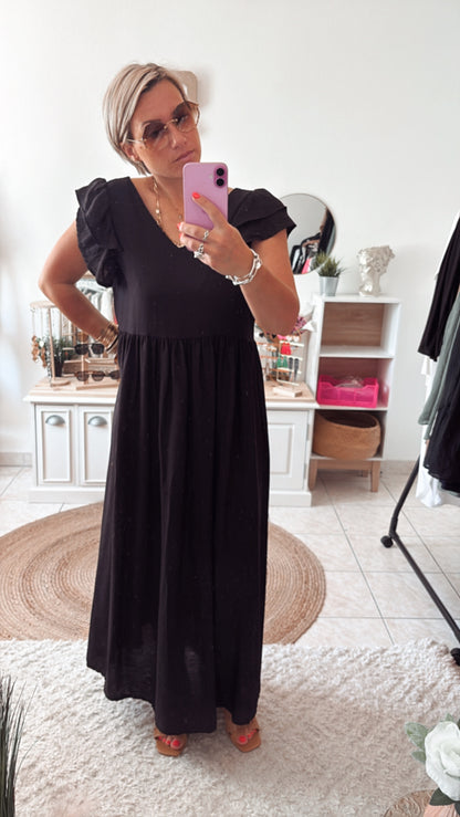 Robe AMBRE Dos Nu - DISPO en PLUSIEURS COULEURS 👇🏼