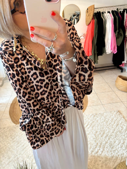 Chemise Fluide LISA - LÉOPARD