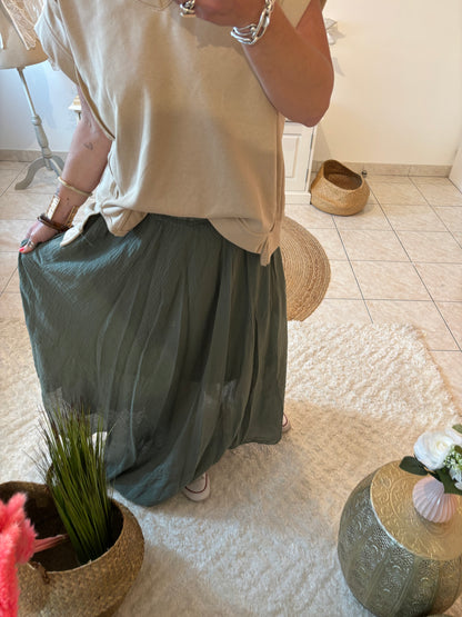 Jupe CLARA - DISPO en PLUSIEURS COULEURS👇🏼