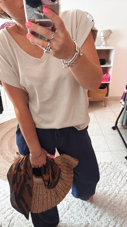 Pantalon Gaze de Coton CAMILLE 2 - DISPO en PLUSIEURS COULEURS👇🏼