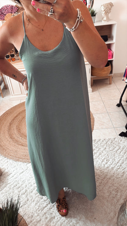 Robe croisé dos DISPO en PLUSIEURS COULEURS 👇🏼