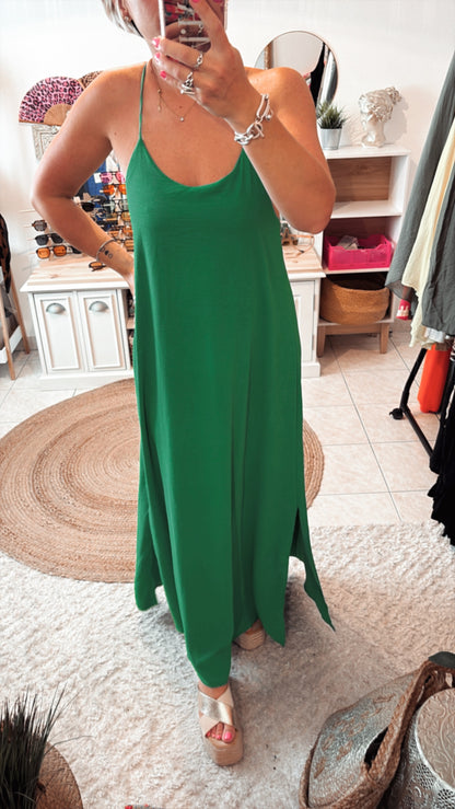 Robe croisé dos DISPO en PLUSIEURS COULEURS 👇🏼