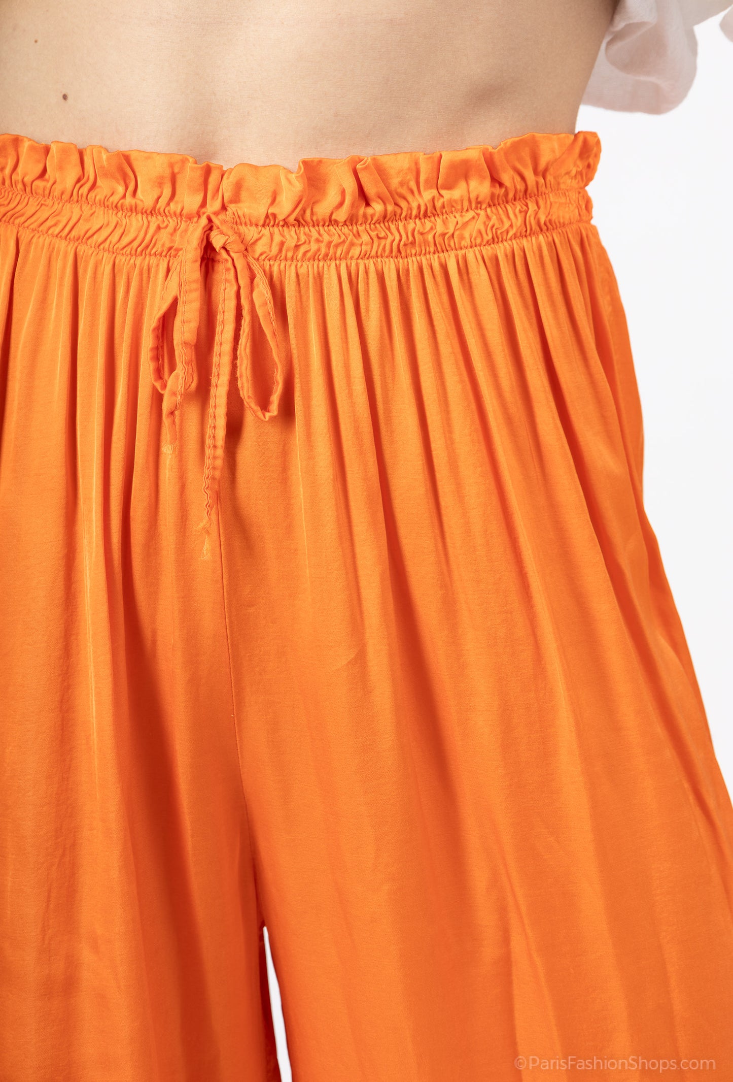 pantalon fluide femme viscose taille elastique coupe ample
