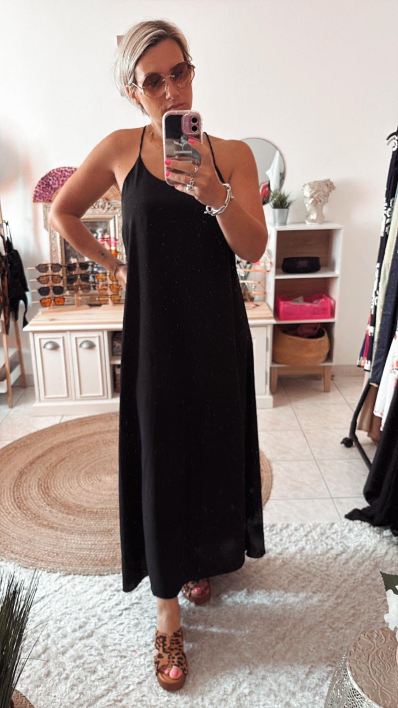 Robe croisé dos DISPO en PLUSIEURS COULEURS 👇🏼