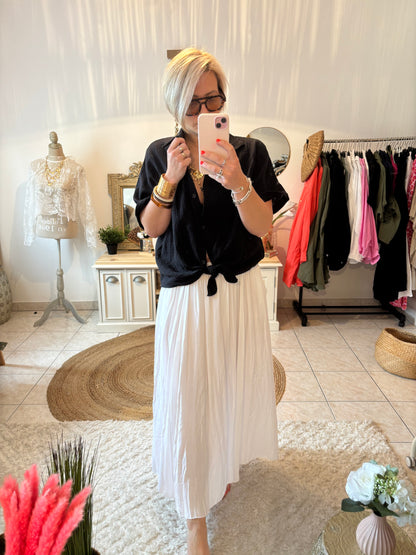 Jupe NINE fluide- DISPO en PLUSIEURS COULEURS 👇🏼