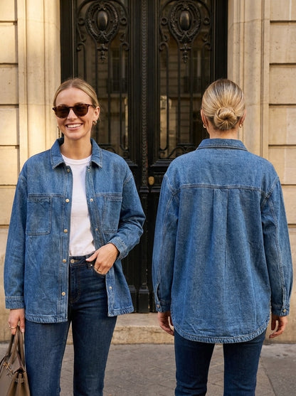 Surchemise en Jean Oversize 💙