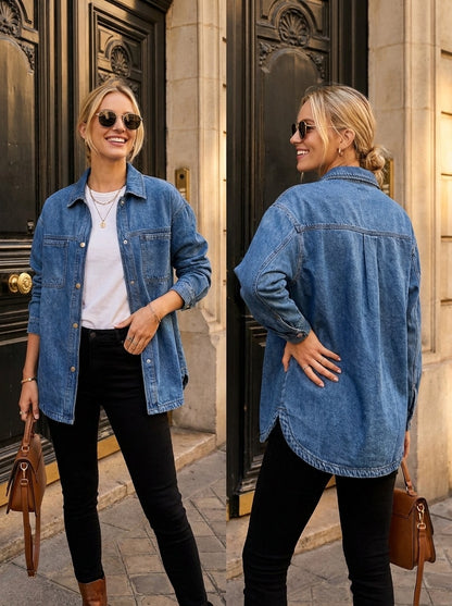 Surchemise en Jean Oversize 💙