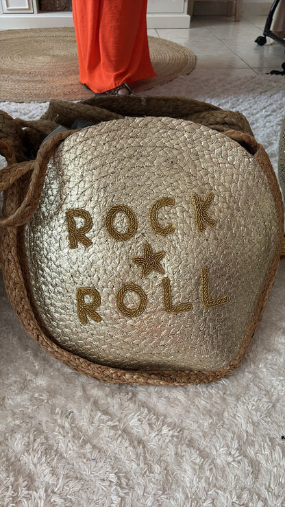 Sac jute ROCK & ROLL