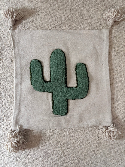 Coussins décoratifs bohème chic cactus 🌵