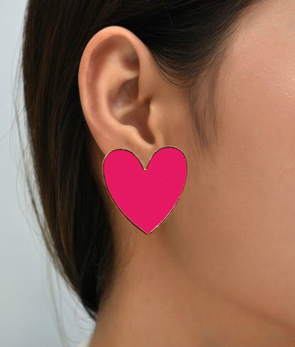 Boucles d’oreilles cœur