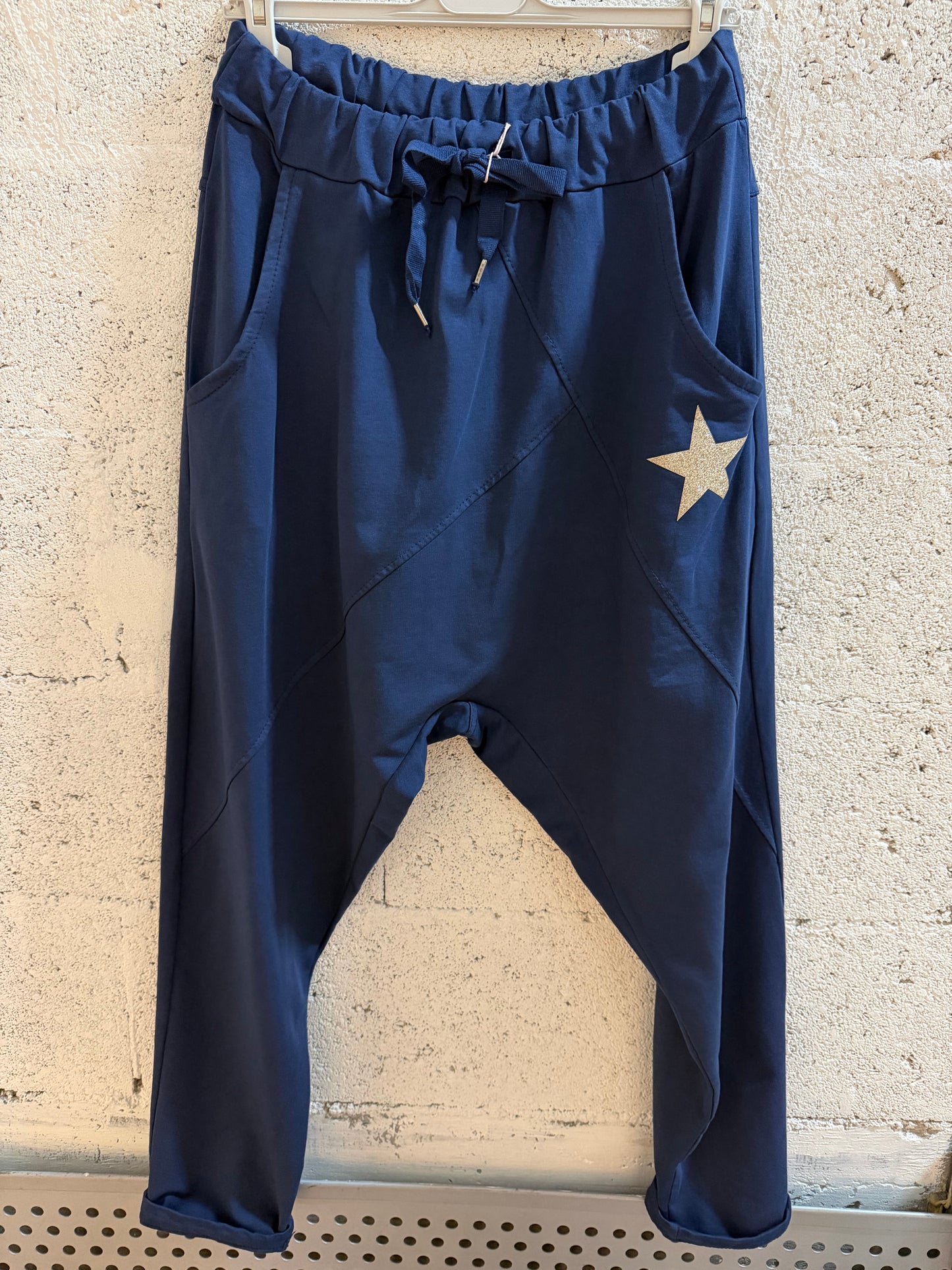 Pantalon femme étoile saroual TU