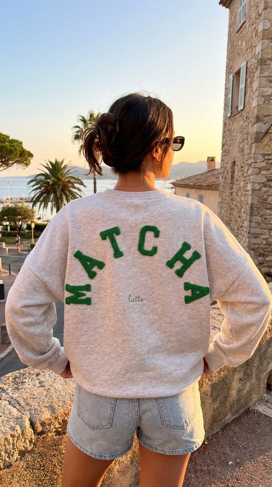 Sweat oversize MATCHA