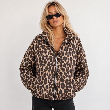 Veste Léopard Zippée 🐆