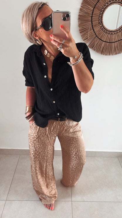 Chemise Gaze de Coton MIMI 2 plus ajusté - DISPO en PLUSIEURS COULEURS 👇🏼