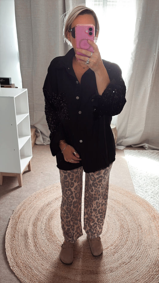 Pantalon Léopard